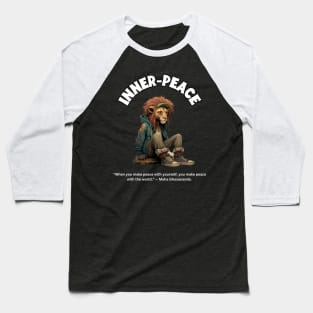 Inner-Peace Motivation -Leo Zodiac Sign Baseball T-Shirt
